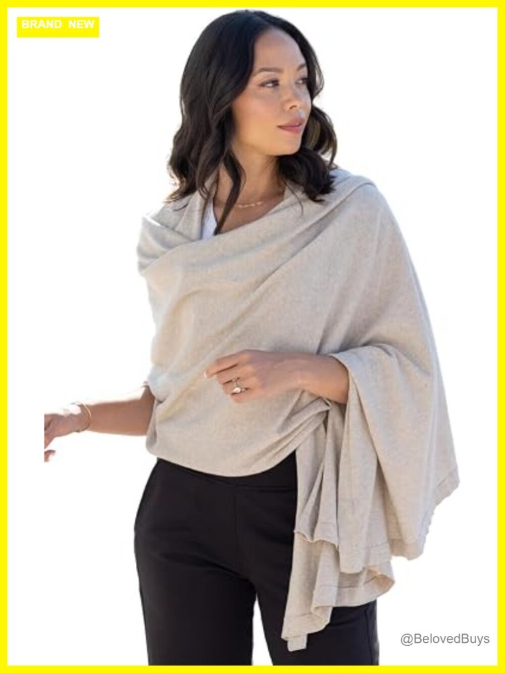 Organic Cotton Travel Scarf, Wrap & Shawl - 20+ Ways to Wear
